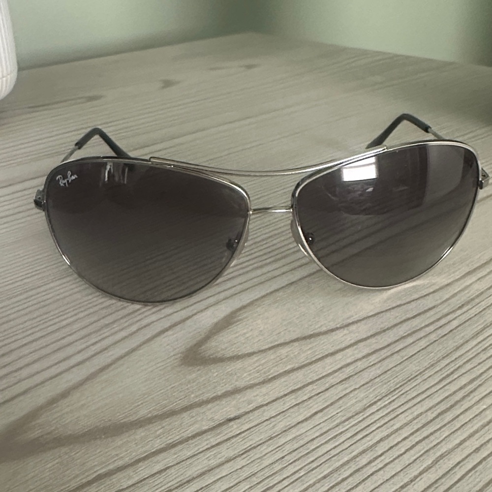 Ray-Ban Aviator Sunglasses - Silver Frame, RB3293 (63)